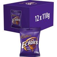 Cadbury Chocolate Eclairs 110g Bag (Box of 12)