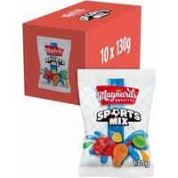 Maynards Bassetts Sports Mix 130g Box of 10