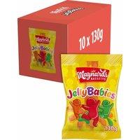 Maynards Bassetts Jelly Babies 130g Box of 10