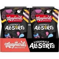 Maynards Bassetts Liquorice Allsorts Carton (Box of 6)