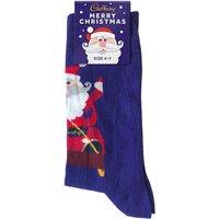 Cadbury Secret Santa Christmas Socks- Med