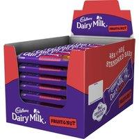 Dairy Milk Fruit & Nut Chocolate Bar 49g (Box of 48)