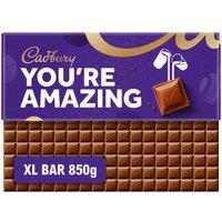 Cadbury Dairy Milk You're Amazing Chocolate Bar 850g