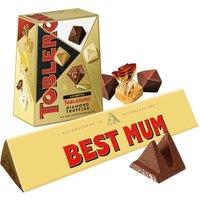 Best Mum Toblerone Bar & Truffles Chocolate Bundle