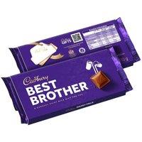 Cadbury Best Brother Dairy Milk Chocolate Bar with Sleeve 110g