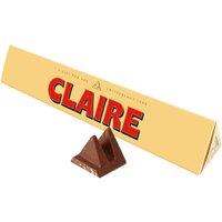 Toblerone Claire Chocolate Bar with Sleeve