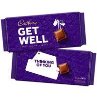 Get Well Dairy Milk Chocolate Bar 180g