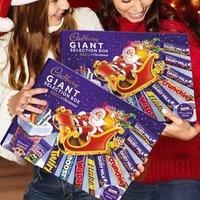 Cadbury Giant Christmas Selection Box (Bundle of 2)