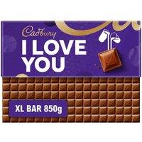 I Love You Dairy Milk Chocolate Bar (850g)