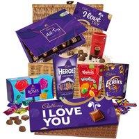Cadbury Ultimate I Love You Chocolate Basket