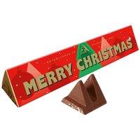 Toblerone Merry Christmas Milk Chocolate Large Bar with Sleeve