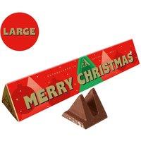 Toblerone Merry Christmas Milk Chocolate Large Bar with Sleeve