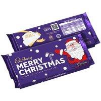 Cadbury Merry Christmas Dairy Milk Chocolate Bar 110g