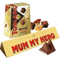 Mum My Hero Toblerone Bar & Truffles Chocolate Bundle