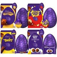 Cadbury Chocolate Large Easter Egg (Bundle of 4)
