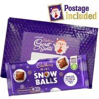 Secret Santa Mini Snowballs Chocolate Bar 100g