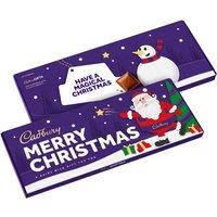 Secret Santa Dairy Milk Merry Christmas Bar 850g