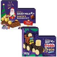Freddo Dairy Milk Chocolate Train & Sleigh Kits Bundle