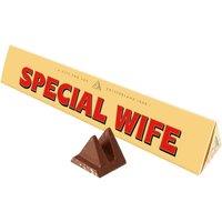 Toblerone Special Wife Chocolate Bar with Sleeve