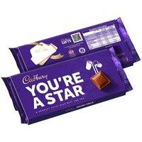 Cadbury Youre a star Dairy Milk Chocolate Bar with Sleeve 110g