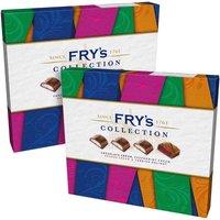 Fry's Collection Milk & Dark Chocolate Selection Box 249g Bundle of 2