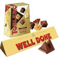 Well Done Toblerone Bar & Truffles Chocolate Bundle