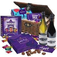 Cadbury Chocolate & Wines Hamper Basket