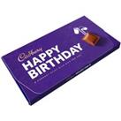 Cadbury Happy Birthday Dairy Milk Chocolate Bar with Gift Envelope