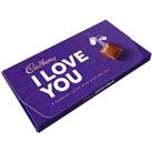 Cadbury I Love You Dairy Milk Chocolate Bar with Gift Envelope