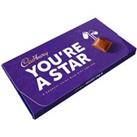 Cadbury You're a star Dairy Milk Chocolate Bar with Gift Envelope