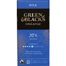 G&B Organic Milk Chocolate 90g Bar
