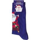 Cadbury Santa Christmas Socks- Med