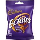Cadbury Chocolate Eclairs 130g Bag (Box of 10)