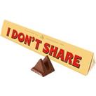 Toblerone I Don't Share Chocolate Bar with Sleeve