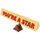 Toblerone You're A Star Chocolate Bar with Sleeve