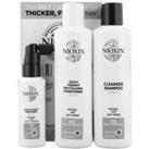 NIOXIN 3D Care System System 1, 3 Part System Kit for Natural Hair With Light Thinning