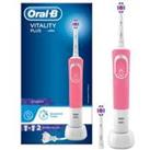 Oral-B Vitality Plus Pink Electric Toothbrush