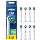 Oral-B CrossAction Replacement Heads 8 Pack with X Fillaments