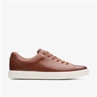 Clarks Mens Un Costa Lace British Tan Leather Lace Up Leather Sports