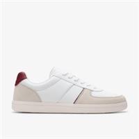 Clarks Mens Fosse Go White Lace Up Synthetic Sports