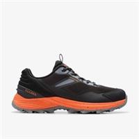 Clarks Mens Stanway Lace Black Combination Trainers Textile Sports