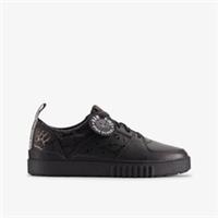 Clarks Kids Unisex,Girls,Boys Stranger Things Somerset Shoe Older Black Shoes