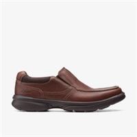 Clarks Mens Bradley Free Tan Tumbled Loafers Leather Casual