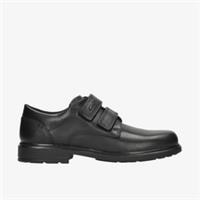 Clarks Boys Remi Pace Youth Black Leather Shoes Leather Smart,School