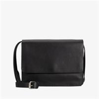 Clarks Womens Treen River Black Across Body Bag Leather Smart