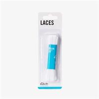 Clarks 100cm Flat Lace White Laces