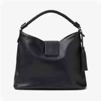 Clarks Womens Gemmate Slouch Black Synthetic Shoulder Bag Synthetic Casual