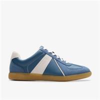Clarks Womens Nykole Step Denim Trainers Synthetic Casual