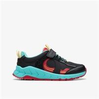 Clarks Boys Selva Hero Kid Black Riptape,Trainers Textile Casual