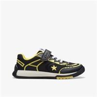 Clarks Kids Unisex,Girls,Boys CICA Star Flex Kid Black Combination Trainers